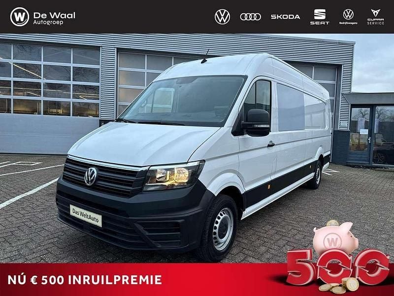 Candy white (lb9a) Gebruikt 2021 VW Crafter Van | € 15.995 (Super prijs) - Afbeelding 1/3
