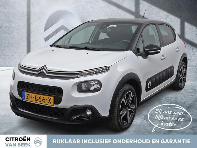 Wit Gebruikt 2019 Citroën C3 Feel Hatchback | € 13.250 (Duur) - Afbeelding 1/4