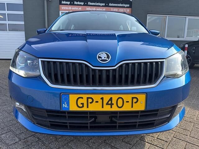 Occasion Skoda Fabia Ambition 90 PK (66 kW) 2015 Blauw Stationwagen
