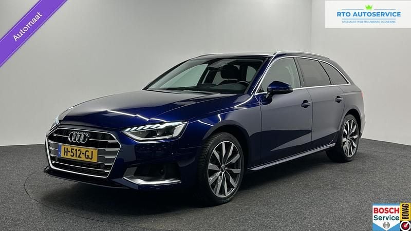 Blauw Occasion 2020 Audi A4 Sport Stationwagen | € 27.000 (Eerlijke prijs) - Afbeelding 1/4