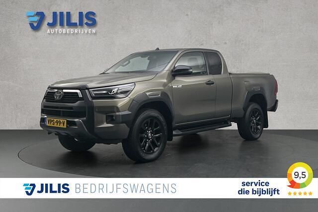 Groen Gebruikt 2021 Toyota HiLux Pickup | € 36.950 (Super prijs) - Afbeelding 1/3
