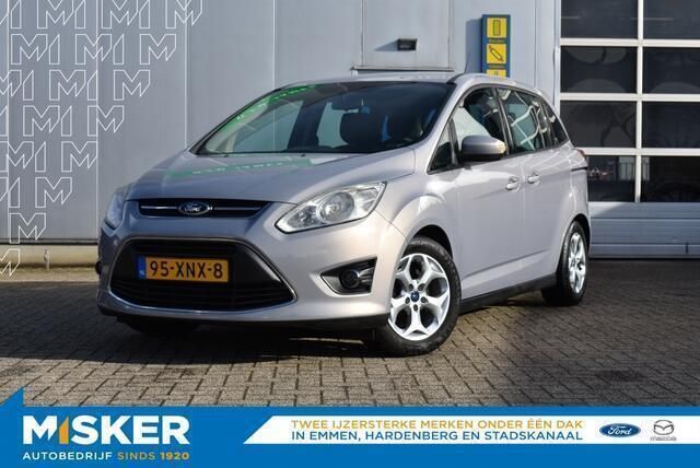 Grijs, metallic lak Gebruikt 2012 Ford Grand C-Max Trend MPV | € 8.500 (Eerlijke prijs) - Afbeelding 1/4