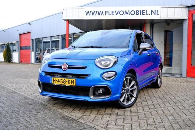 Blauw (metallic) Occasion 2020 Fiat 500X Sport SUV | € 17.450 (Eerlijke prijs) - Afbeelding 1/4