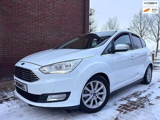 Wit Occasion 2016 Ford C-MAX Titanium MPV | € 7.999 (Eerlijke prijs) - Afbeelding 1/4