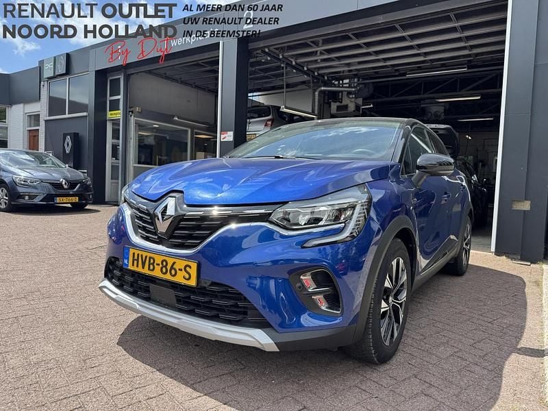 Blue rqh+black gne (biynm) Gebruikt 2024 Renault Captur Techno SUV | € 25.895 (Eerlijke prijs) - Afbeelding 1/4