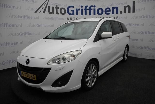 Wit Gebruikt 2013 Mazda 5 MPV | € 6.990 (Goede deal) - Afbeelding 1/4