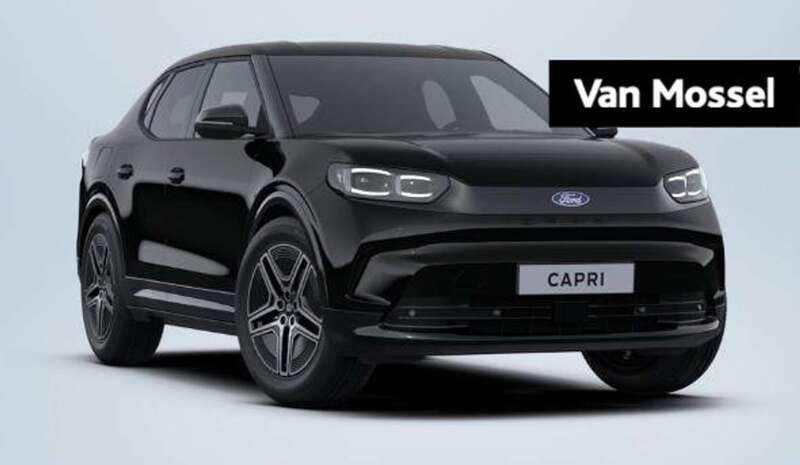 Zwart Nieuw 2025 Ford Capri Premium SUV | € 44.350 (Eerlijke prijs) - Afbeelding 1/4