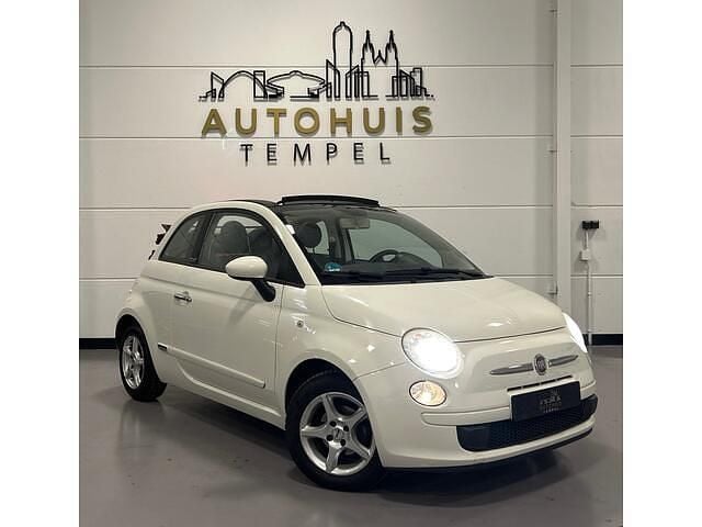 Wit Gebruikt 2010 Fiat 500C Pop Cabriolet | € 4.990 (Eerlijke prijs) - Afbeelding 1/3