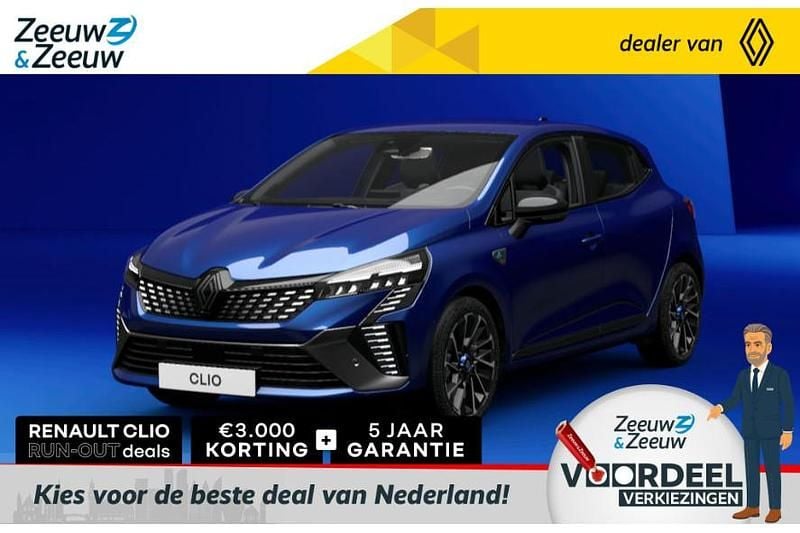 Bleu iron Nieuw 2025 Renault Clio V Esprit Alpine Hatchback | € 30.682 (Eerlijke prijs) - Afbeelding 1/4