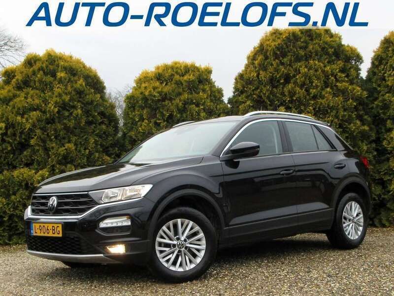 Zwart Gebruikt 2021 VW T-Roc Style SUV | € 22.490 (Super prijs) - Afbeelding 1/4