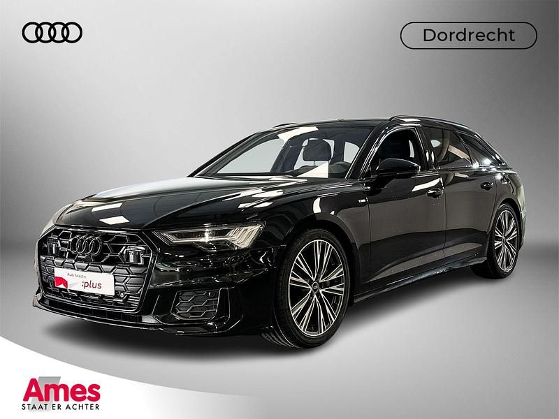 Zwart Gebruikt 2025 Audi A6 S-Line Stationwagen | € 58.995 (Iets duurder) - Afbeelding 1/4