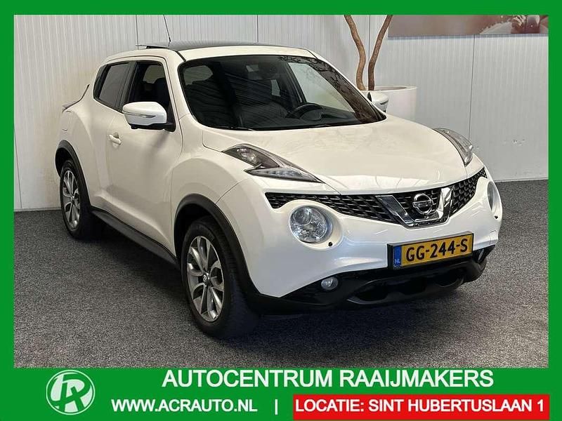Wit Gebruikt 2015 Nissan Juke S SUV | € 8.740 (Goede deal) - Afbeelding 1/4