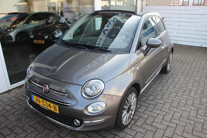Occasion Fiat 500C Lounge 80 PK (58 kW) 2016 Grijs Cabriolet