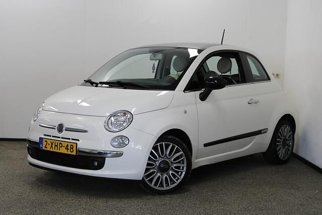 Wit Gebruikt 2014 Fiat 500 Hatchback | € 5.950 (Eerlijke prijs) - Afbeelding 1/4