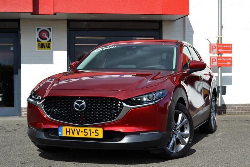 Rood, metallic lak Gebruikt 2020 Mazda CX-30 SUV | € 25.900 (Eerlijke prijs) - Afbeelding 1/4