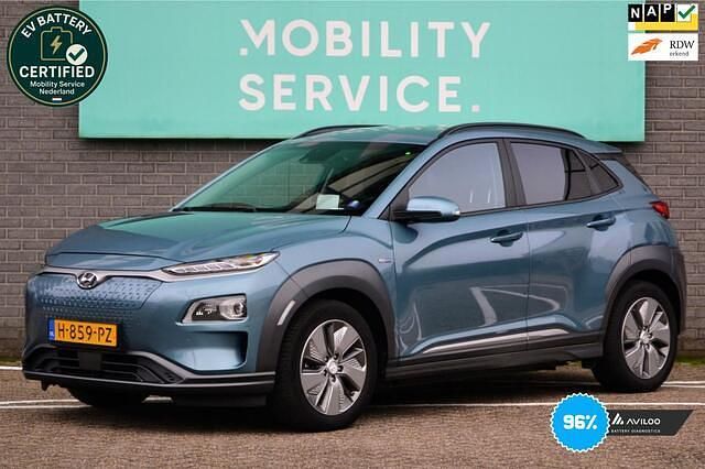 Blauw (metallic) Gebruikt 2020 Hyundai Kona Premium SUV | € 19.764 (Eerlijke prijs) - Afbeelding 1/4