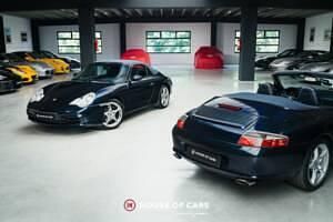 Occasion Porsche 911 Carrera Cabriolet 320 PK (235 kW) 2004 Blauwmidnight blue metallic ( l39c ) Cabriolet