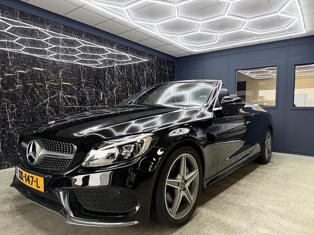 Occasion Mercedes C200 Edition 1 184 PK (135 kW) 2017 Zwart Cabriolet