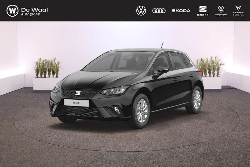 Midnight black Nieuw 2025 Seat Ibiza Style Plus Hatchback | € 21.835 (Eerlijke prijs) - Afbeelding 1/4