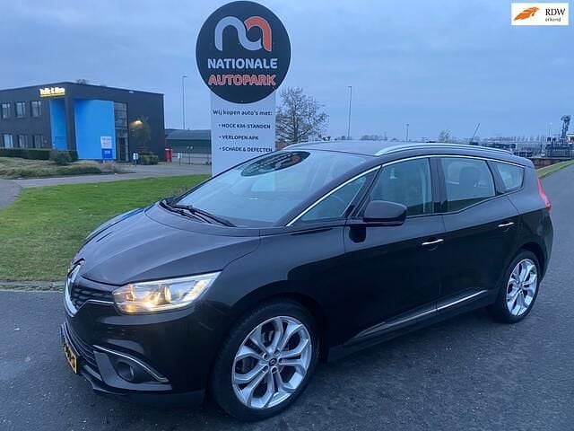 Zwart Gebruikt 2018 Renault Grand Scénic IV Intens MPV | € 9.950 (Goede deal) - Afbeelding 1/4