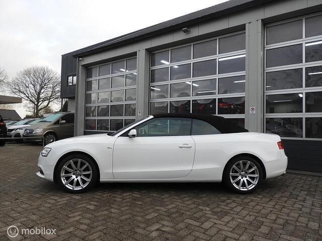 Occasion Audi A5 Cabriolet S-Line 211 PK (155 kW) 2012 Wit Cabriolet