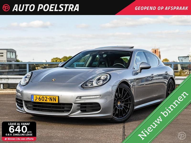 Grijs Gebruikt 2014 Porsche Panamera Sedan | € 39.750 (Eerlijke prijs) - Afbeelding 1/4
