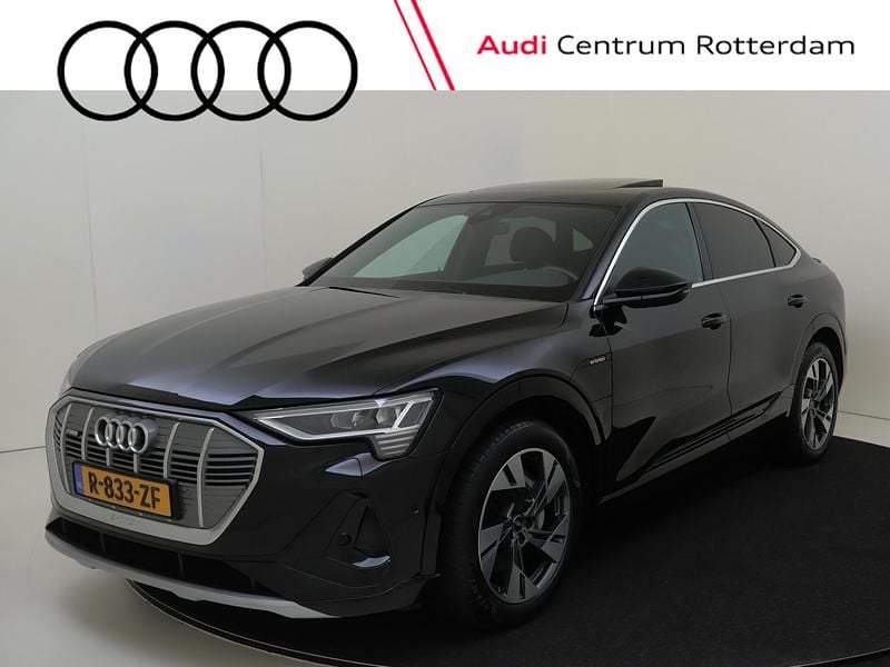Zwart Gebruikt 2022 Audi e-tron Sportback Basis SUV | € 46.950 (Eerlijke prijs) - Afbeelding 1/4