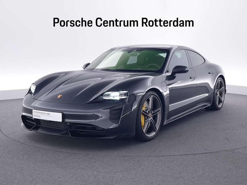 Grijs Gebruikt 2020 Porsche Taycan Turbo Sedan | € 84.900 - Afbeelding 1/4