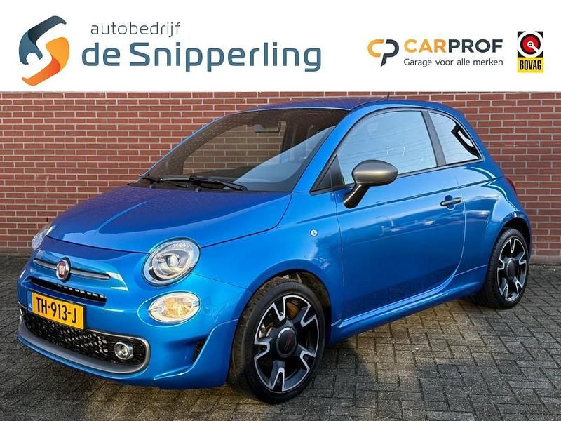 Blauw Occasion 2018 Fiat 500 Sport Hatchback | € 15.545 (Eerlijke prijs) - Afbeelding 1/4