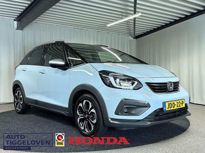 Blauw Gebruikt 2021 Honda Jazz Hatchback | € 22.750 (Eerlijke prijs) - Afbeelding 1/4