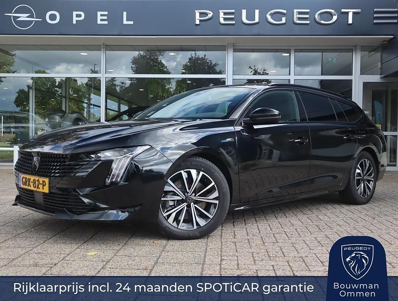 Zwart Gebruikt 2024 Peugeot 508 Allure Stationwagen | € 35.950 (Eerlijke prijs) - Afbeelding 1/4