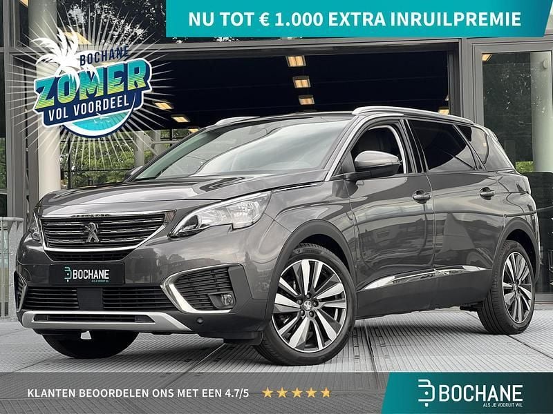 Grijs Gebruikt 2019 Peugeot 5008 Premium MPV | € 16.245 (Iets duurder) - Afbeelding 1/4