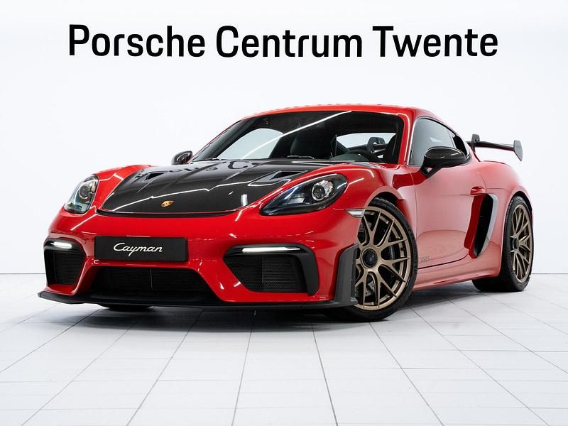 Rood Gebruikt 2022 Porsche 718 Cayman Coupé | € 194.900 (Eerlijke prijs) - Afbeelding 1/4