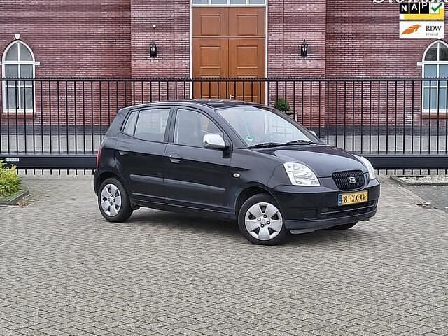 Zwart Gebruikt 2008 Kia Picanto Light Hatchback | € 899 (Eerlijke prijs) - Afbeelding 1/4