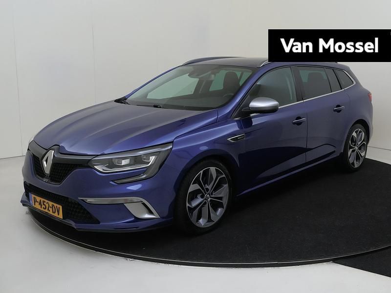Blauw Gebruikt 2018 Renault Mégane GrandTour GT Stationwagen | € 19.935 (Eerlijke prijs) - Afbeelding 1/4