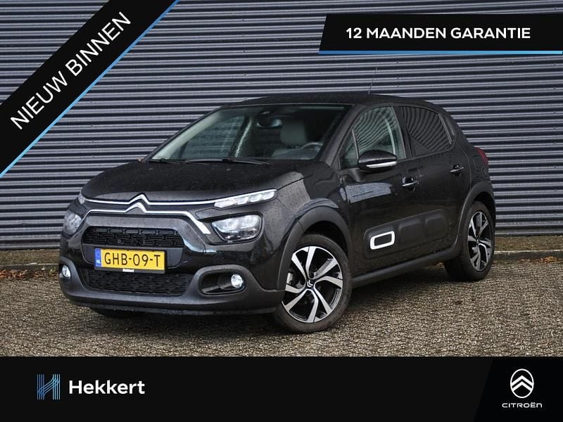 Zwart Gebruikt 2024 Citroën C3 PureTech Hatchback | € 19.995 (Iets duurder) - Afbeelding 1/4