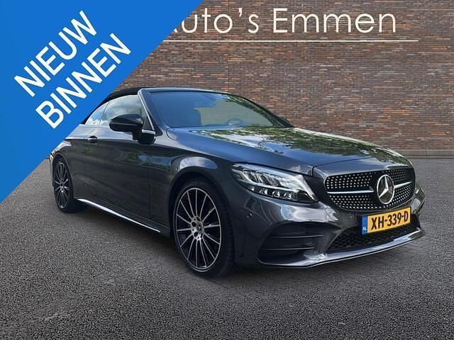Grijs Gebruikt 2018 Mercedes C200 AMG Cabriolet | € 35.999 (Duur) - Afbeelding 1/4