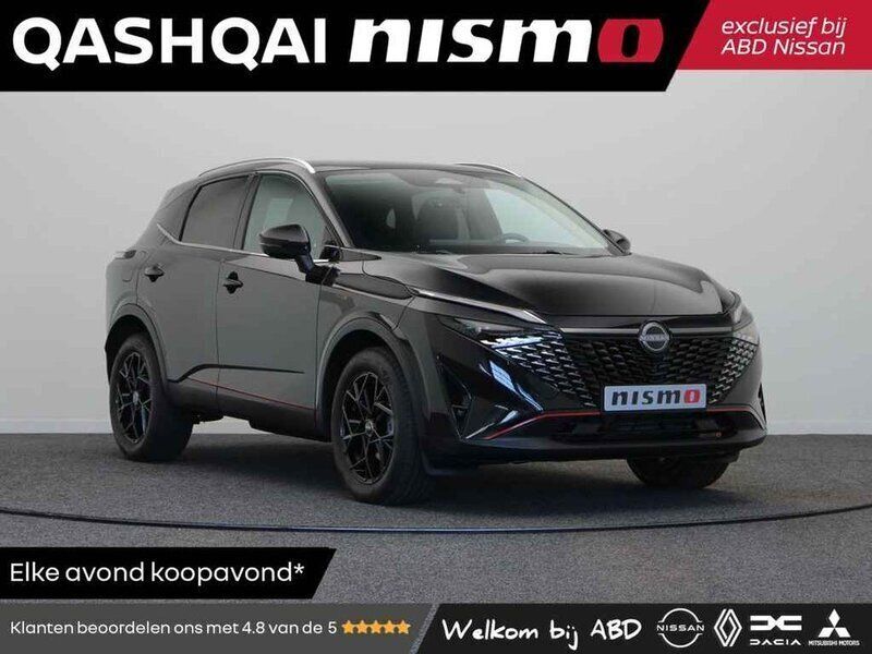 Pearl black Nieuw 2025 Nissan Qashqai Nismo SUV | € 47.245 - Afbeelding 1/3
