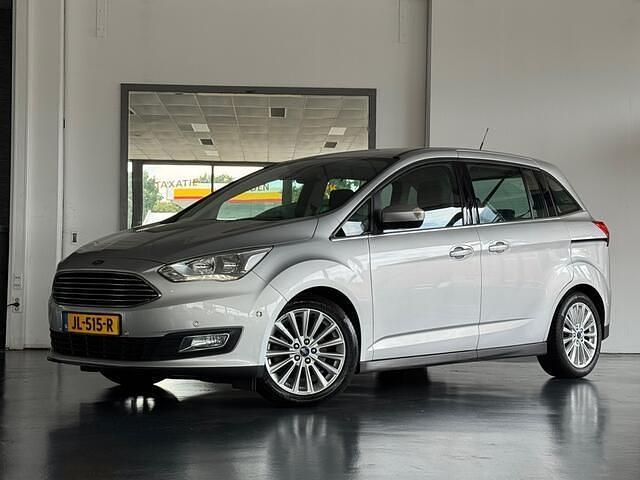 Grijs Gebruikt 2016 Ford Grand C-Max Titanium MPV | € 11.195 - Afbeelding 1/4