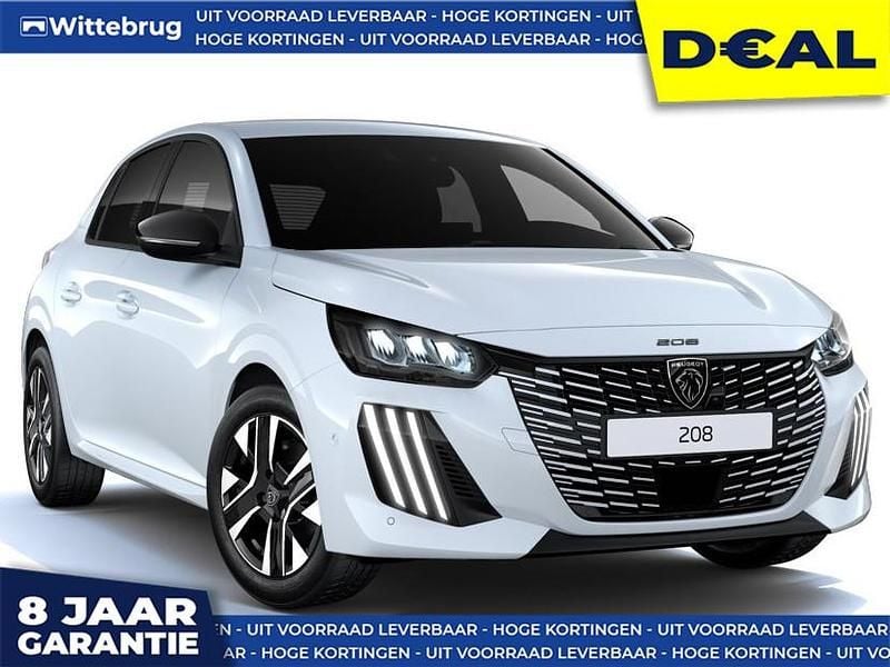 Wit Nieuw 2025 Peugeot 208 Allure Hatchback | € 27.888 (Goede deal) - Afbeelding 1/4