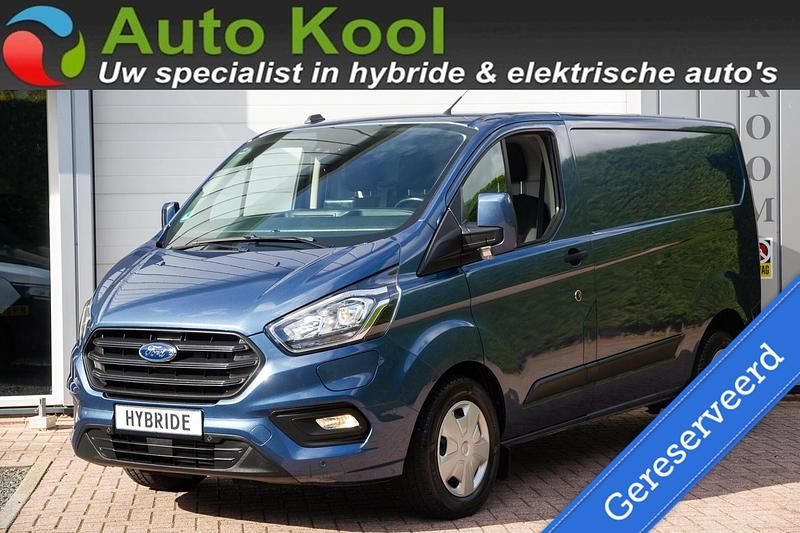 Blauw Gebruikt 2021 Ford Transit Custom Van | € 20.925 - Afbeelding 1/4