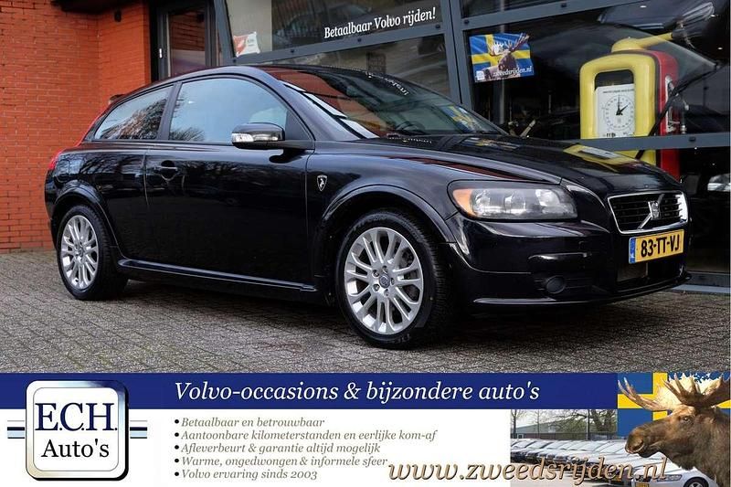 Zwart Gebruikt 2007 Volvo C30 Momentum Hatchback | € 2.950 (Goede deal) - Afbeelding 1/4