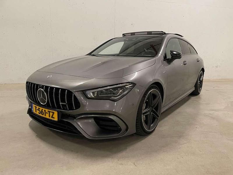 Occasion Mercedes CLA45 AMG Shooting Brake AMG 387 PK (284 kW) 2022 Grijs Stationwagen
