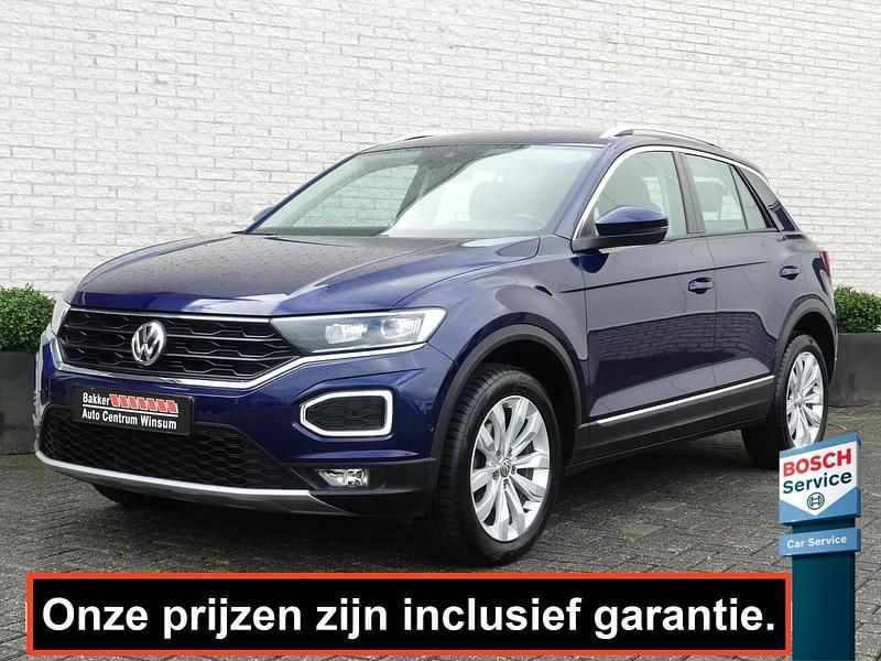 Blauw Gebruikt 2019 VW T-Roc Sport SUV | € 22.900 (Goede deal) - Afbeelding 1/4