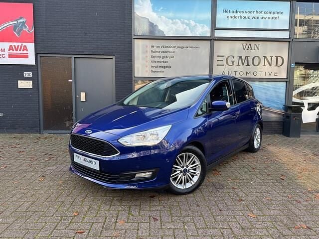 Blauw Gebruikt 2017 Ford C-MAX Titanium MPV | € 9.950 (Goede deal) - Afbeelding 1/4