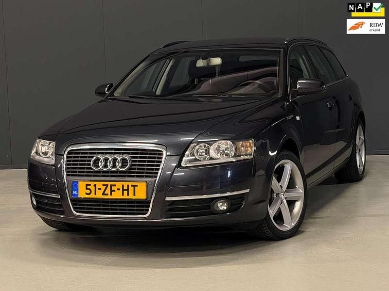 Grijs (metallic) Occasion 2008 Audi A6 Business Stationwagen | € 3.450 (Eerlijke prijs) - Afbeelding 1/4