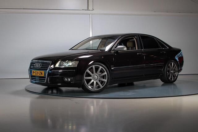 Zwart Gebruikt 2005 Audi A8L W12 Comfort Sedan | € 24.750 - Afbeelding 1/4