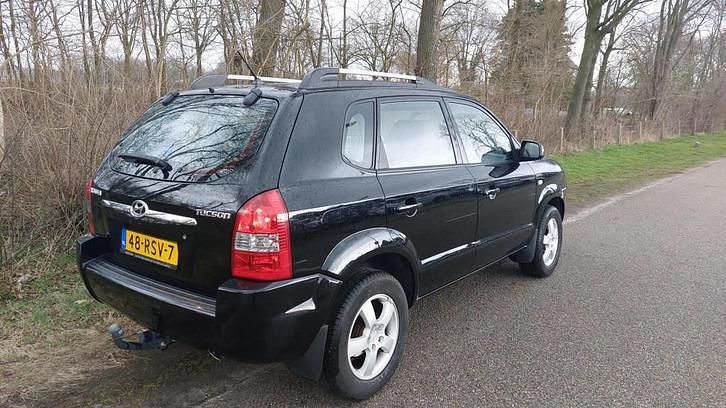 Occasion Hyundai Tucson Dynamiq 141 PK (103 kW) 2007 Zwart SUV