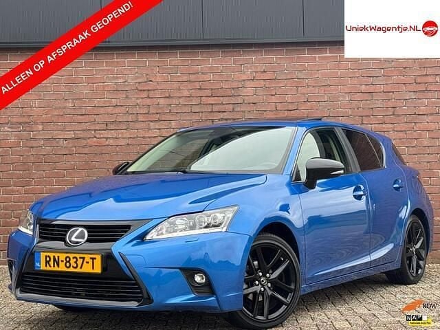 Blauw Gebruikt 2018 Lexus CT200h Sport Line Hatchback | € 15.995 (Super prijs) - Afbeelding 1/4