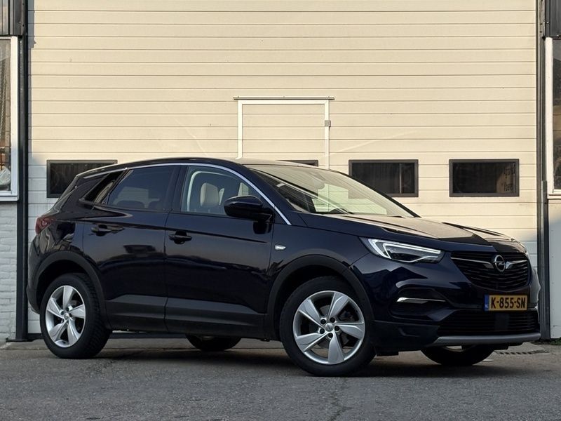 Blauw Gebruikt 2021 Opel Grandland X Innovation SUV | € 17.950 - Afbeelding 1/4